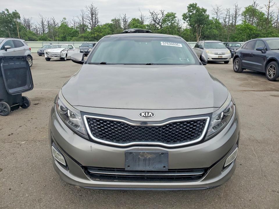 2015 Kia VIN 5XXGR4A66FG517339 COPART salvage auction — REAR END, Ny - Mv-907A Salvage Certificate, sold $725 on 2026-07-08 (photo 5)