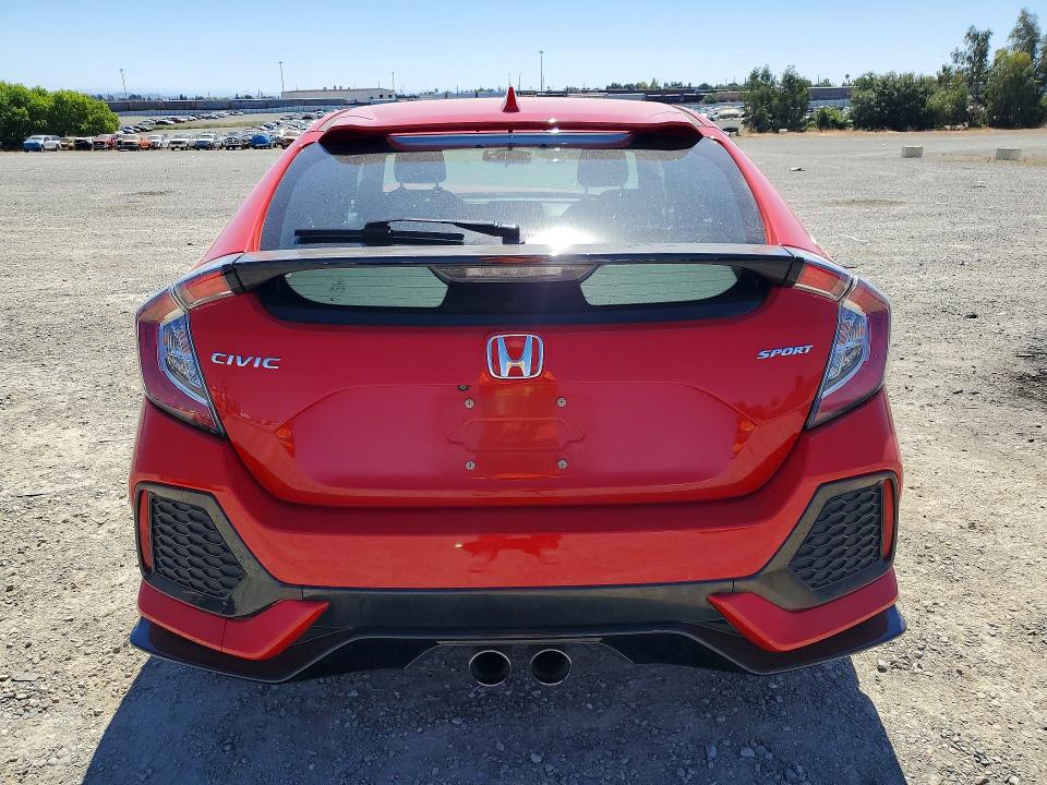 2018 Honda VIN SHHFK7H42JU404861 COPART salvage auction — FRONT END, Ca - Salvage Certificate, sold $4,050 on 2026-07-02 (photo 6)