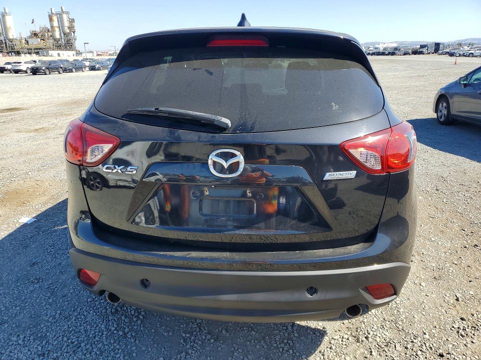 2013 Mazda Cx-5 VIN JM3KE2CE1D0102014 COPART salvage auction — FRONT END, Ca - Salvage Certificate, sold $2,600 on 2026-07-21 (photo 6)