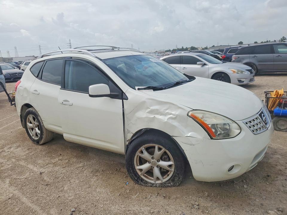 2009 Nissan Rogue sport VIN JN8AS58T99W327005 COPART salvage auction — SIDE, Tx - Salvage Vehicle Title, sold $400 on 2026-07-02 (photo 4)