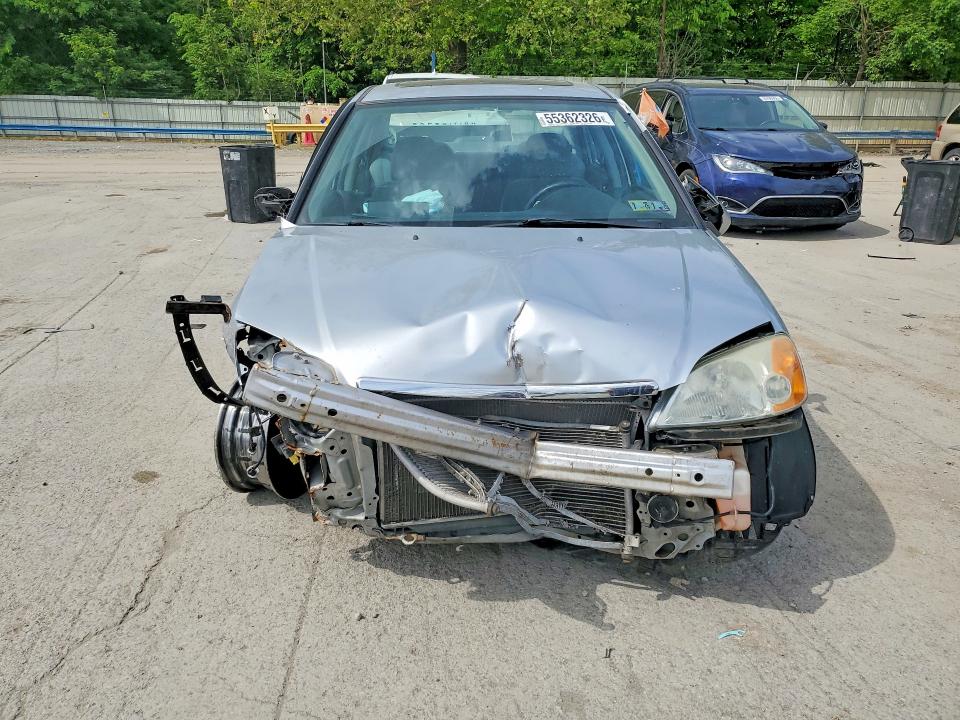2002 Honda Civic VIN 2HGES26732H604528 COPART salvage auction — FRONT END, PA - CERT OF SALV-R=RECONSTRUCTED, sold $425 on 2026-07-02 (photo 5)