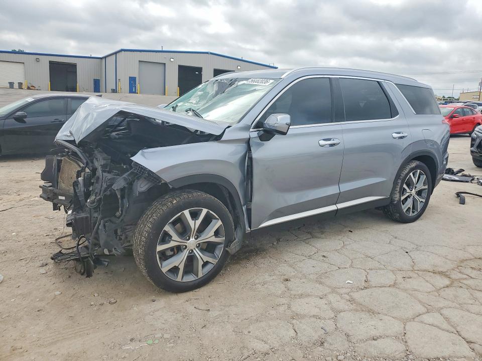 2020 Hyundai Palisade VIN KM8R34HEXLU170056 COPART salvage auction — FRONT END, Ok - Cert Of Title-Salvage, sold $3,250 on 2026-07-30 (photo 1)