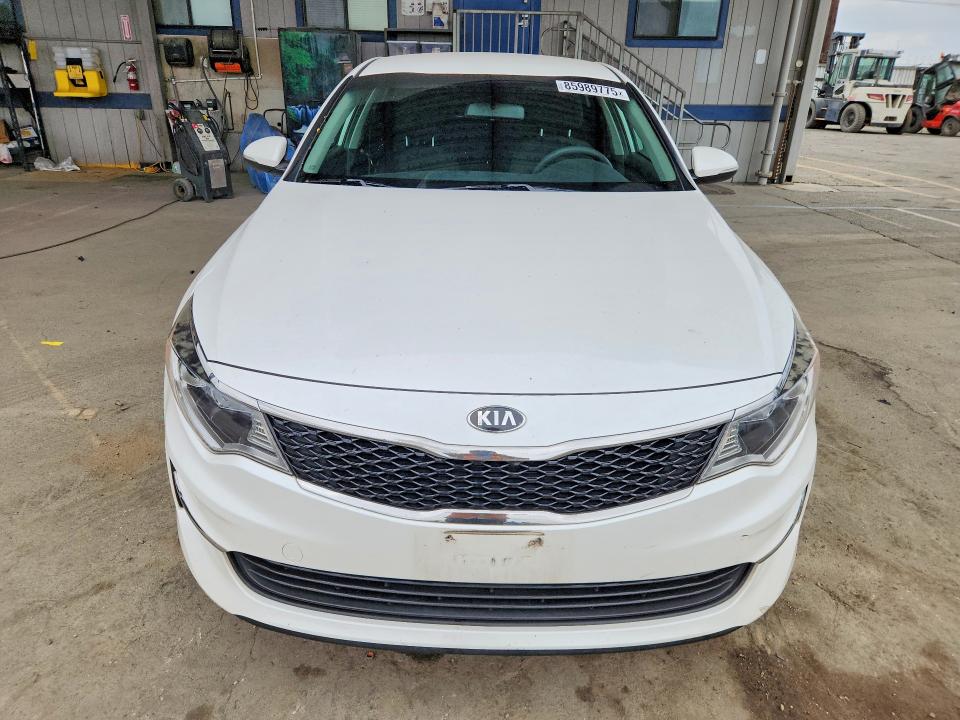 2016 Kia Optima VIN KNAGT4L32G5070970 COPART salvage auction — STRIPPED, CA - SALVAGE CERTIFICATE, sold $1,000 on 2026-07-30 (photo 5)
