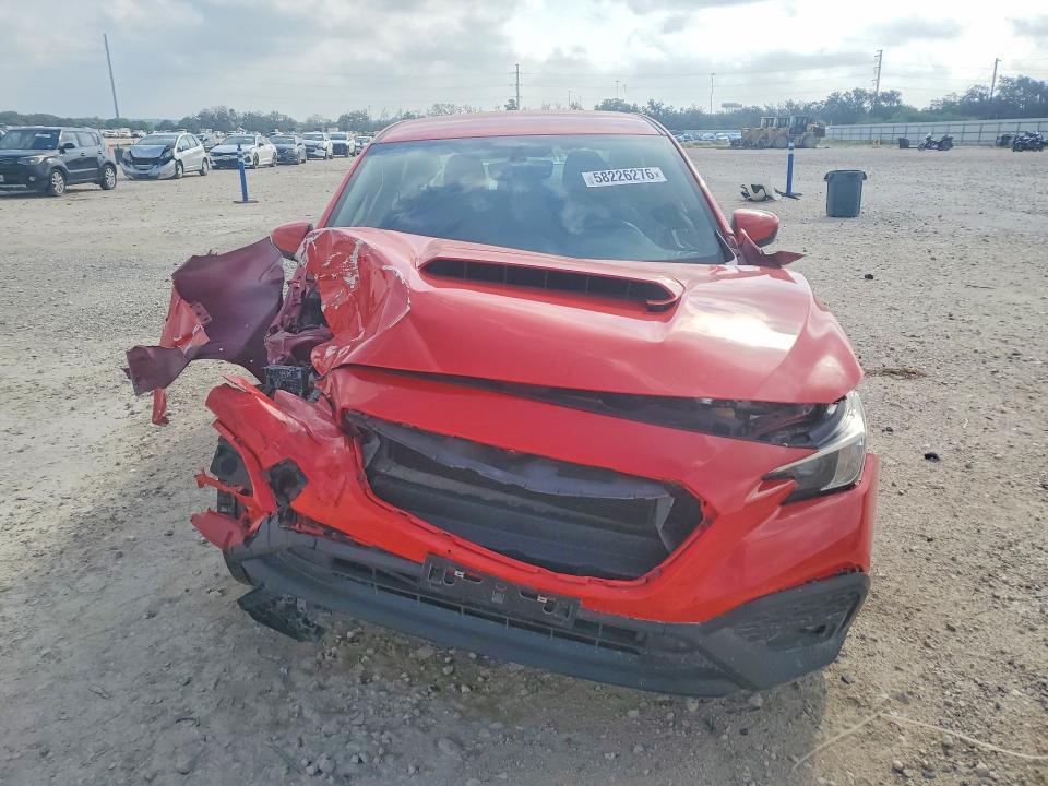 2022 Subaru Wrx VIN JF1VBAF67N9007439 COPART salvage auction — FRONT END, Tx - Certificate Of Title (P), sold $11,800 on 2026-07-27 (photo 5)