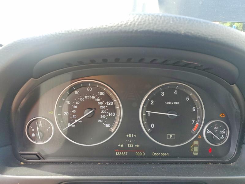 2012 BMW 5er VIN WBAFR7C53CC816782 COPART salvage auction — FRONT END, Mt - Dealer Only Clean Title, sold $450 on 2026-07-28 (photo 9)