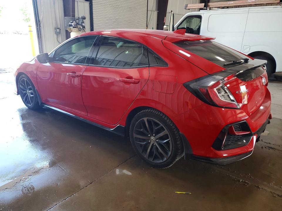 2021 Honda Civic VIN SHHFK7H41MU202338 COPART salvage auction — FRONT END, Pa - Certificate Of Salvage, sold $5,200 on 2026-07-08 (photo 2)