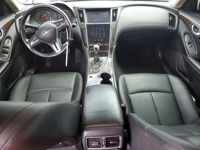 2018 Infiniti Q50 VIN JN1EV7AP5JM362057 COPART salvage auction — FRONT END, Fl - Cert Of Title Slvg Rebuildable, sold $2,550 on 2026-07-10 (photo 8)