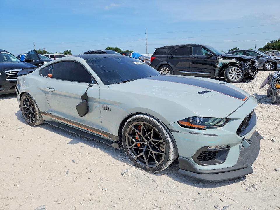 2022 Ford VIN 1FA6P8R0XN5554444 COPART salvage auction — FRONT END, TX - SALVAGE VEHICLE TITLE, sold $12,500 on 2026-08-06 (photo 4)