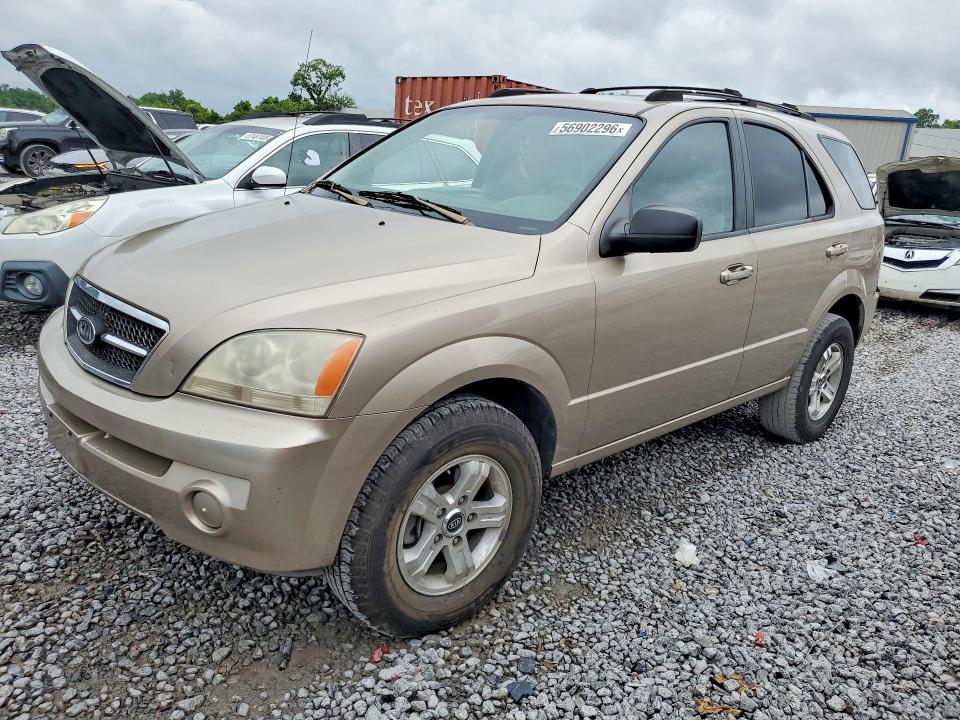 2004 Kia Sorento VIN KNDJD733945233438 COPART salvage auction — MINOR DENT/SCRATCHES, Al - Cert Of Title-Salvage Title, sold $500 on 2026-07-07 (photo 1)