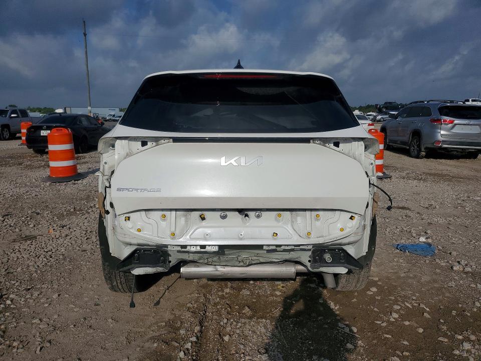 2023 Kia Sportage VIN KNDPU3AF6P7117736 COPART salvage auction — REAR END, TX - SALVAGE VEHICLE TITLE (P), sold $7,600 on 2026-08-20 (photo 6)