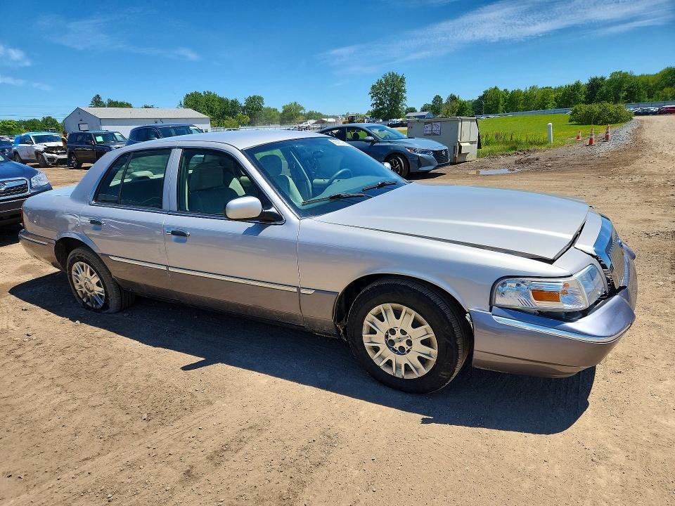 2006 Mercury Grand marquis VIN 2MEFM74V66X627002 COPART salvage auction — FRONT END, Oh - Cert Of Title-Salvage, sold $525 on 2026-07-09 (photo 4)