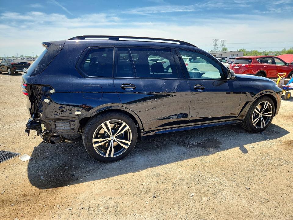 2024 BMW X7 VIN 5UX23EM0XR9S57309 COPART salvage auction — REAR END, IL - SALVAGE CERTIFICATE, sold $43,750 on 2026-07-28 (photo 3)