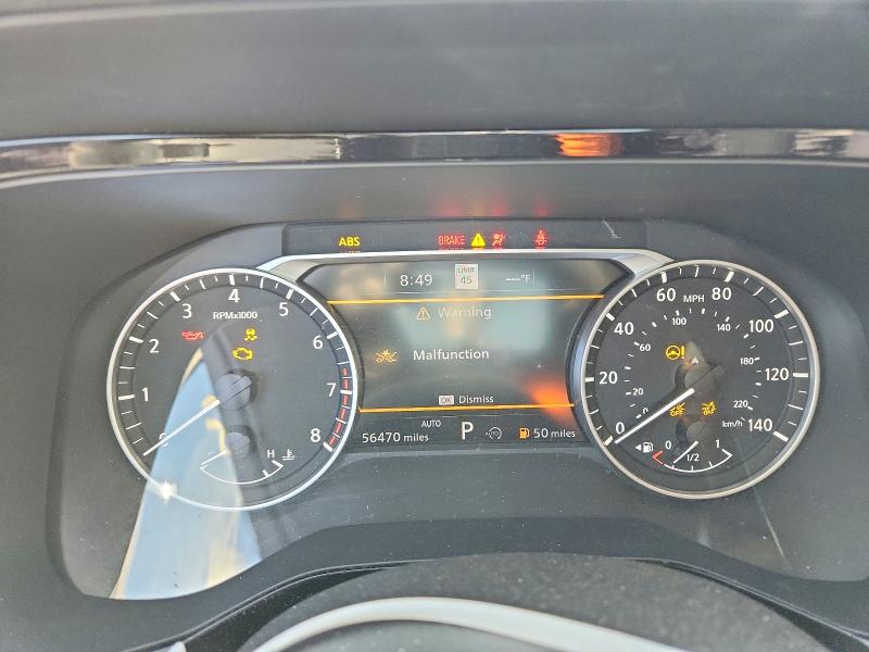2024 Nissan Pathfinder VIN 5N1DR3CD5RC251501 COPART salvage auction — FRONT END, Md - Cert Of Salvage < 75% Damage, sold $6,500 on 2026-07-28 (photo 9)