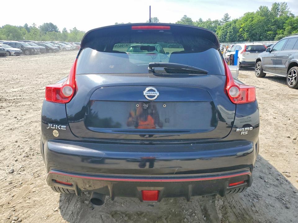 2014 Nissan Juke VIN JN8DF5MR4ET100473 COPART salvage auction — FRONT END, Ma - Cert Of Title-Reconstrctd Coll, sold $425 on 2026-07-02 (photo 6)
