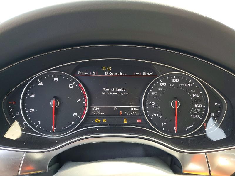 2013 Audi A6 VIN WAUGFAFC2DN088303 COPART salvage auction — SIDE, OK - CERT OF TITLE-SALVAGE, sold $325 on 2026-08-27 (photo 9)