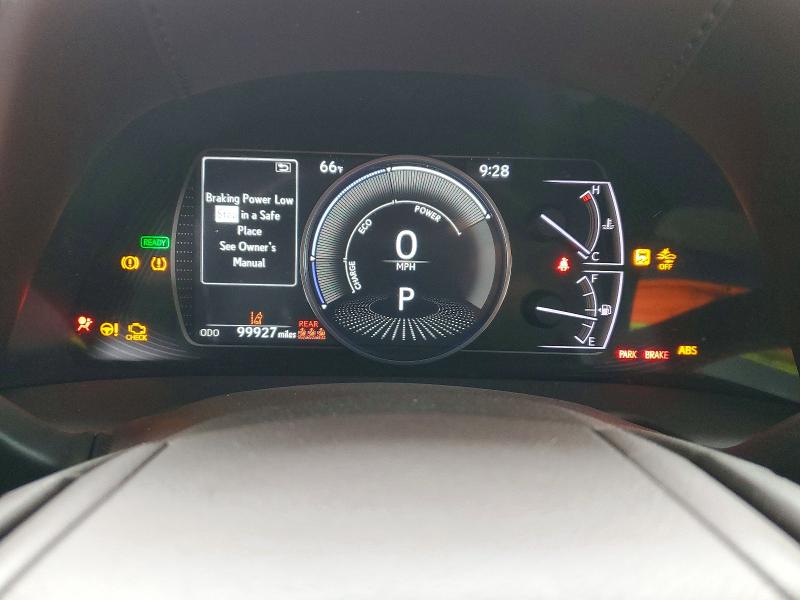 2021 Lexus ES VIN 58ACA1C16MU004058 COPART salvage auction — FRONT END, Ca - Salvage Certificate, sold $12,300 on 2026-07-09 (photo 9)