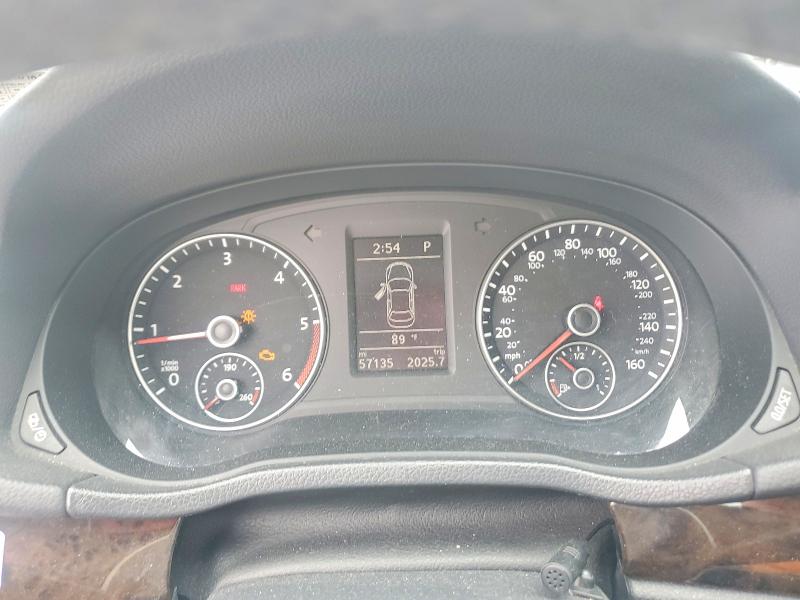 2014 Volkswagen Passat VIN 1VWCN7A3XEC089255 COPART salvage auction — FRONT END, Pa - Certificate Of Salvage, sold $1,200 on 2026-07-06 (photo 9)