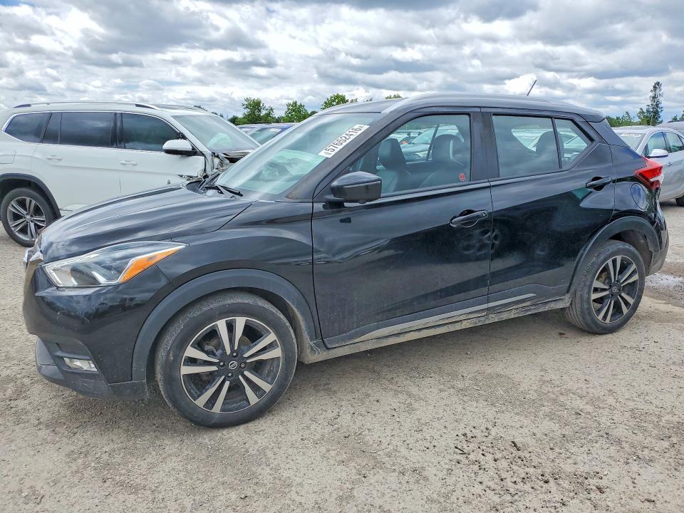 2019 Nissan Kicks VIN 3N1CP5CU9KL527662 COPART salvage auction — VANDALISM, On - Permit Rebuilt - Unfit, sold $3,050 on 2026-07-03 (photo 1)