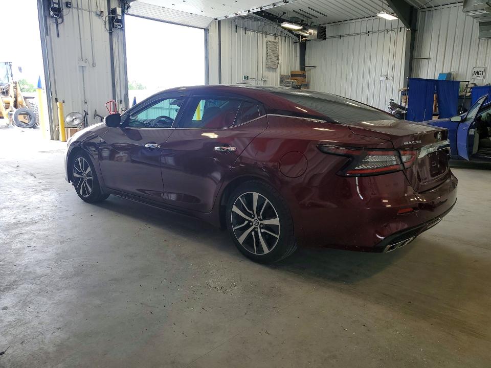 2020 Nissan Maxima VIN 1N4AA6DV3LC380454 COPART salvage auction — FRONT END, On - Permit No Brand - Unfit, sold $5,600 on 2026-07-09 (photo 2)
