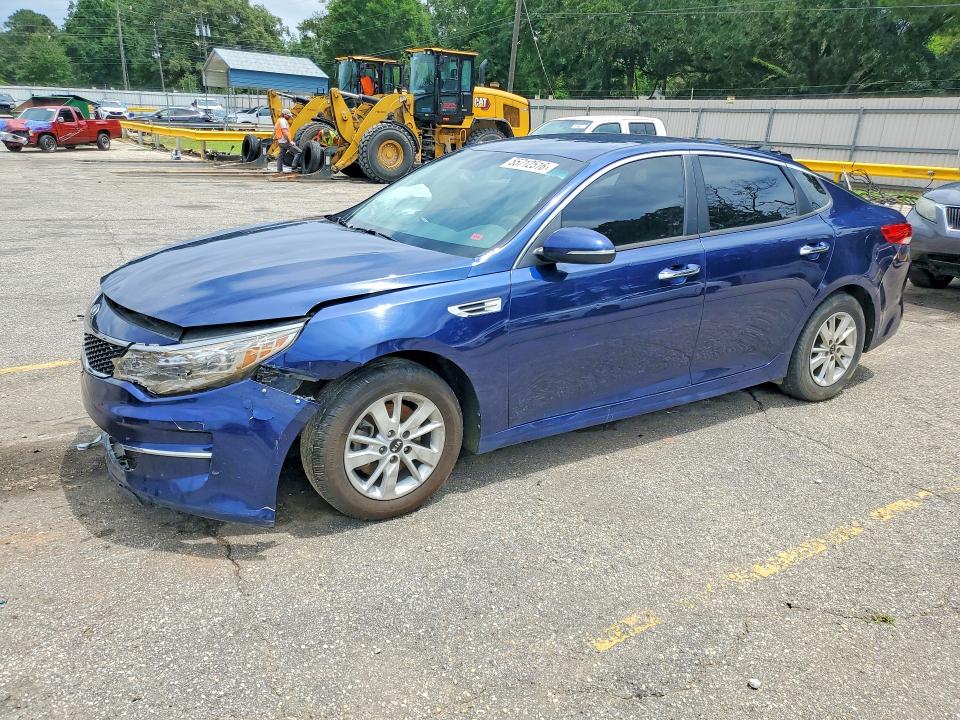 2018 Kia VIN 5XXGT4L36JG219483 COPART salvage auction — FRONT END, AL - CERT OF TITLE-SALVAGE TITLE, sold $400 on 2026-07-27 (photo 1)