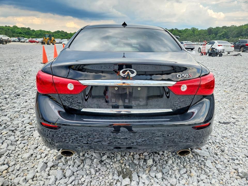 2015 Infiniti VIN JN1BV7AP9FM340427 COPART salvage auction — FRONT END, Ga - Cert Of Title-Salvage, sold $2,300 on 2026-07-09 (photo 6)