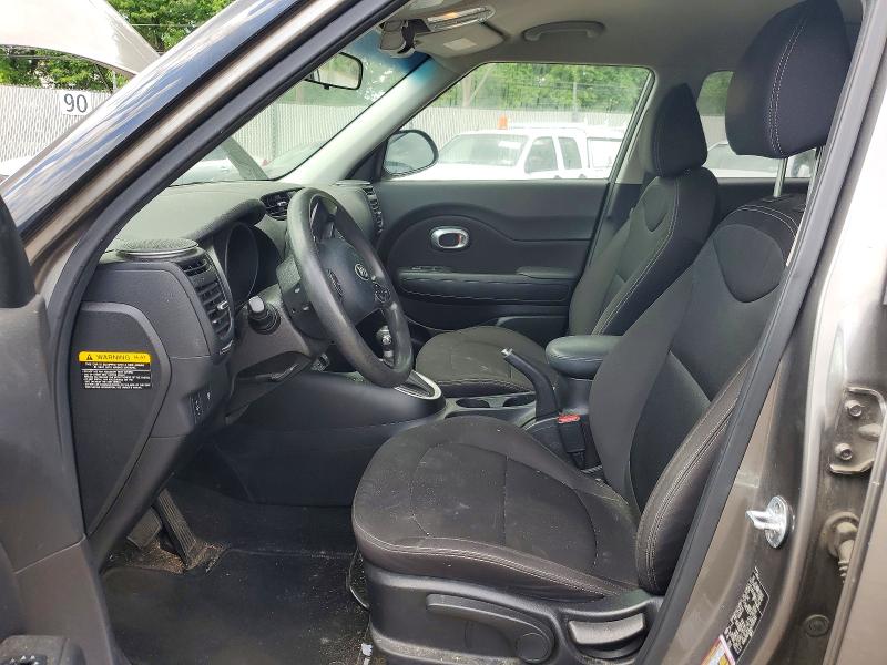 2017 Kia Soul VIN KNDJN2A2XH7501191 COPART salvage auction — FRONT END, Pa - Certificate Of Salvage, sold $1,050 on 2026-07-20 (photo 7)