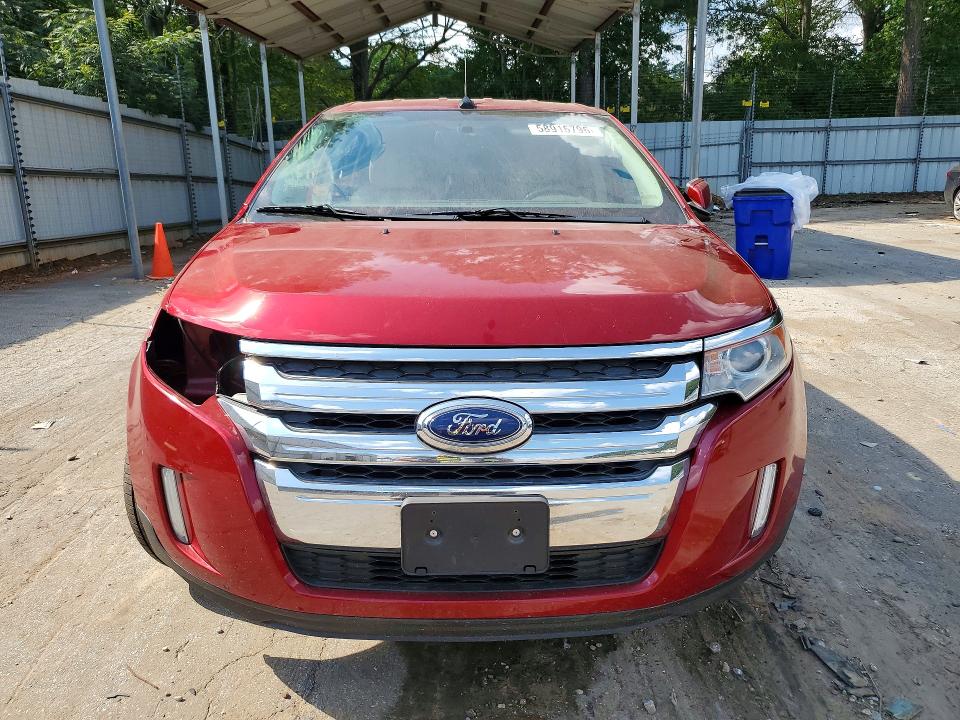 2014 Ford Edge VIN 2FMDK3KC1EBA65087 COPART salvage auction — SIDE, Salvage Title, sold $275 on 2026-07-28 (photo 5)