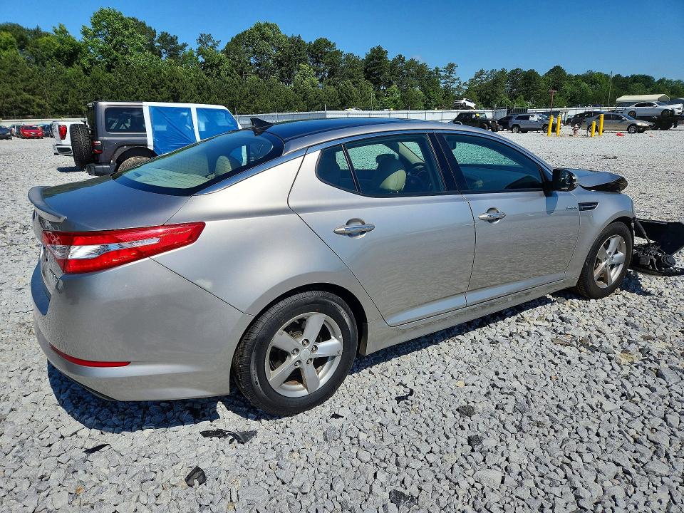 2013 Kia Optima VIN KNAGM4AD7D5055496 COPART salvage auction — FRONT END, Ga - Cert Of Title-Salvage, sold $600 on 2026-07-09 (photo 3)