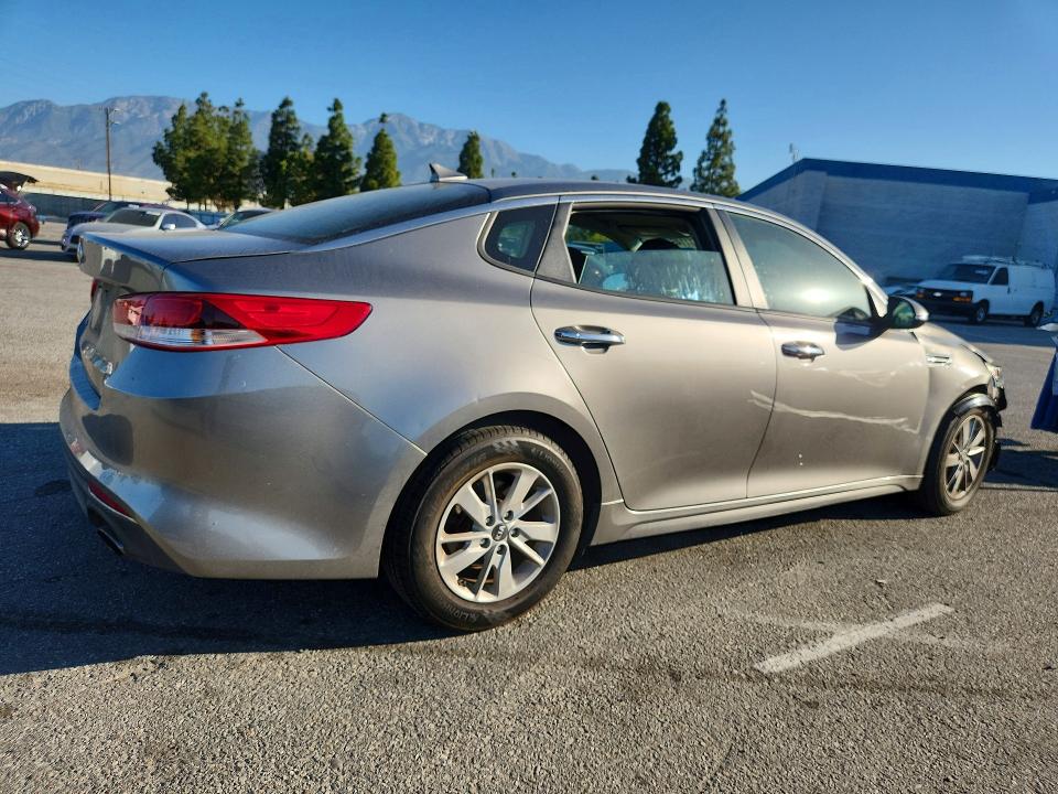 2016 Kia Optima VIN 5XXGT4L36GG072333 COPART salvage auction — FRONT END, Ca - Salvage Certificate, sold $1,250 on 2026-07-28 (photo 3)
