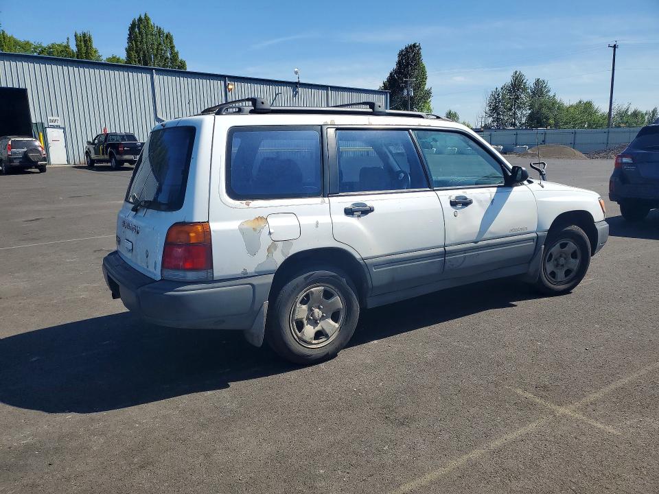 1999 Subaru Forester VIN JF1SF6355XH718548 COPART salvage auction — FRONT END, Or - Salvage Title Certificate, sold $100 on 2026-07-08 (photo 3)