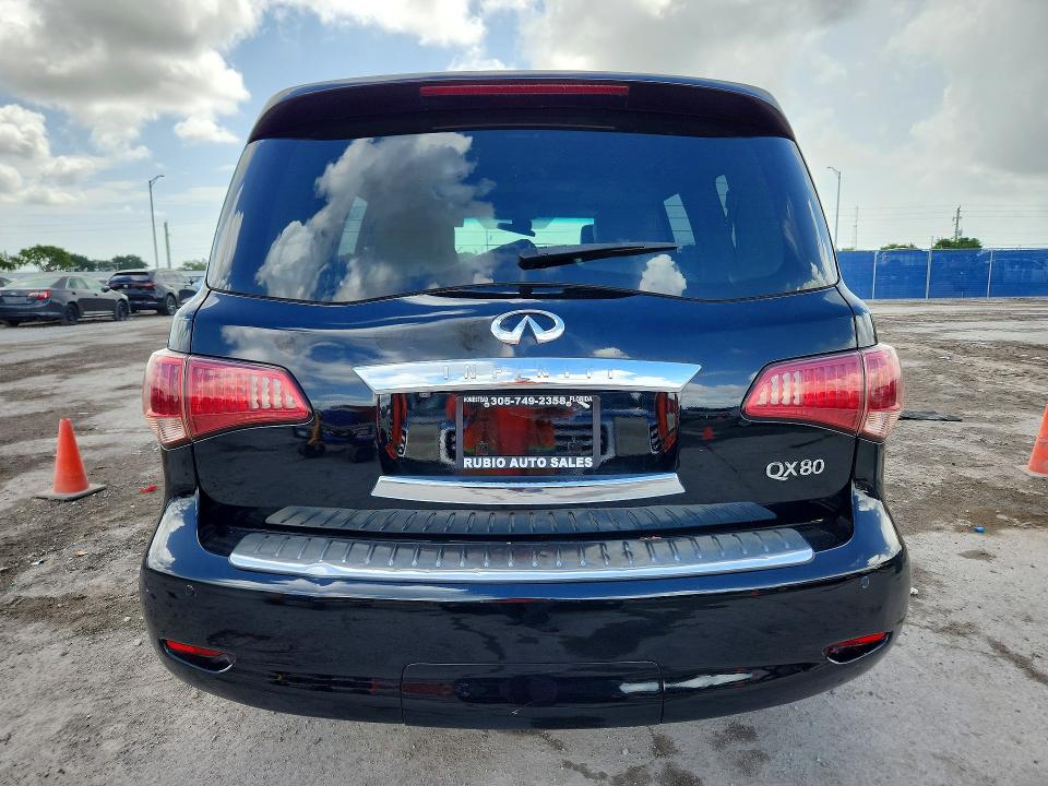 2011 Infiniti Qx56 VIN JN8AZ2ND9B9700748 COPART salvage auction — MISSING/ALTERED VIN, Fl - Cert Of Title-Rebuilt, sold $675 on 2026-07-22 (photo 6)