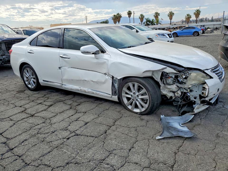 2010 Lexus Es 350 VIN JTHBK1EG0A2360694 COPART salvage auction — FRONT END, Ca - Salvage Certificate, sold $850 on 2026-07-02 (photo 4)
