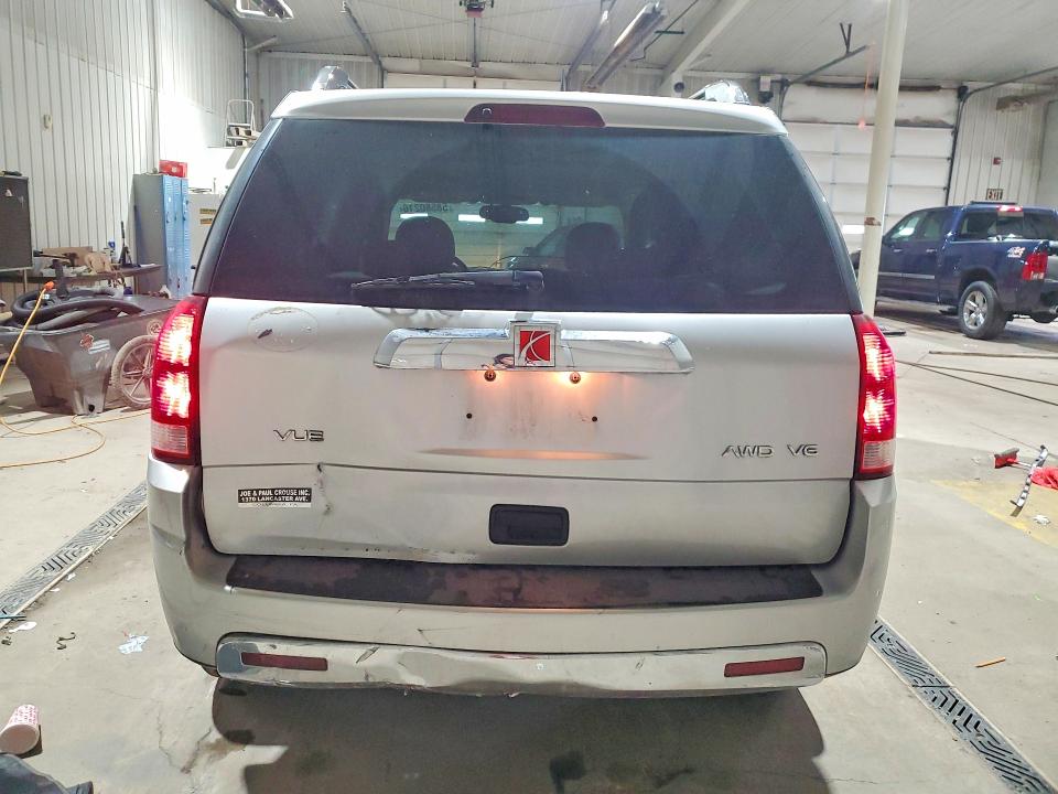 2007 Saturn Vue VIN 5GZCZ63447S801953 COPART salvage auction — REAR END, Pa - Certificate Of Salvage, sold $1,100 on 2026-07-09 (photo 6)