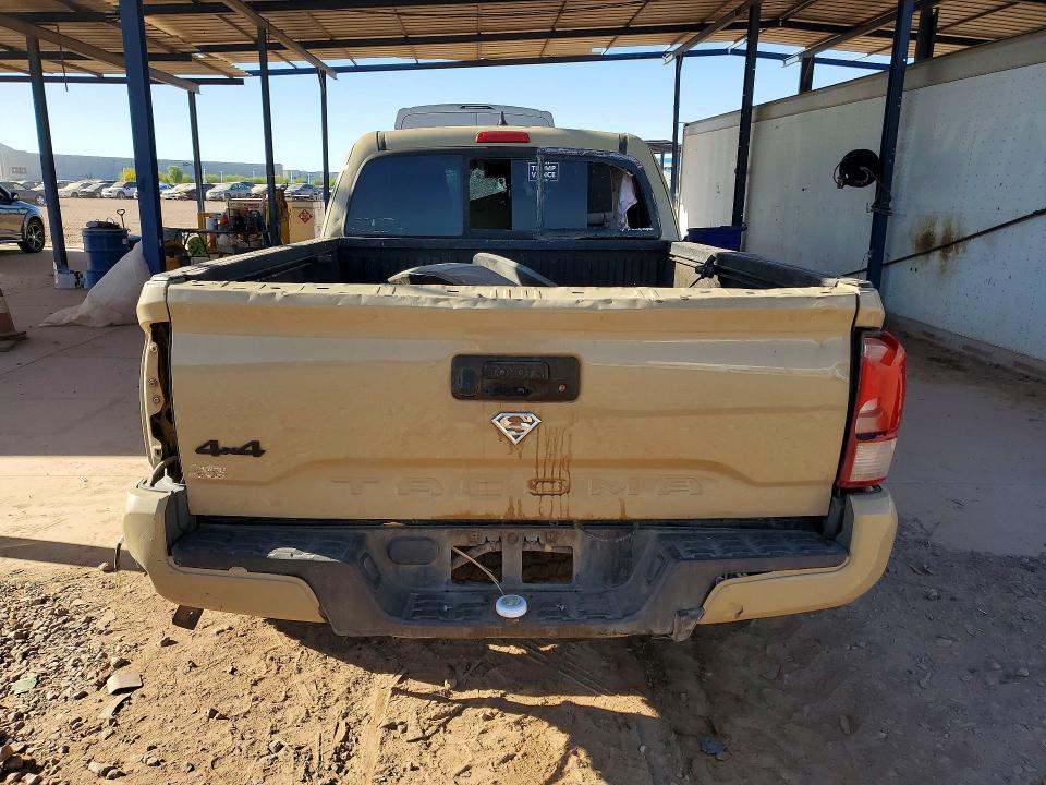 2019 Toyota Tacoma VIN 5TFSX5EN7KX069705 COPART salvage auction — FRONT END, Az - Cert Of Title - Salvage, sold $4,550 on 2026-07-14 (photo 6)