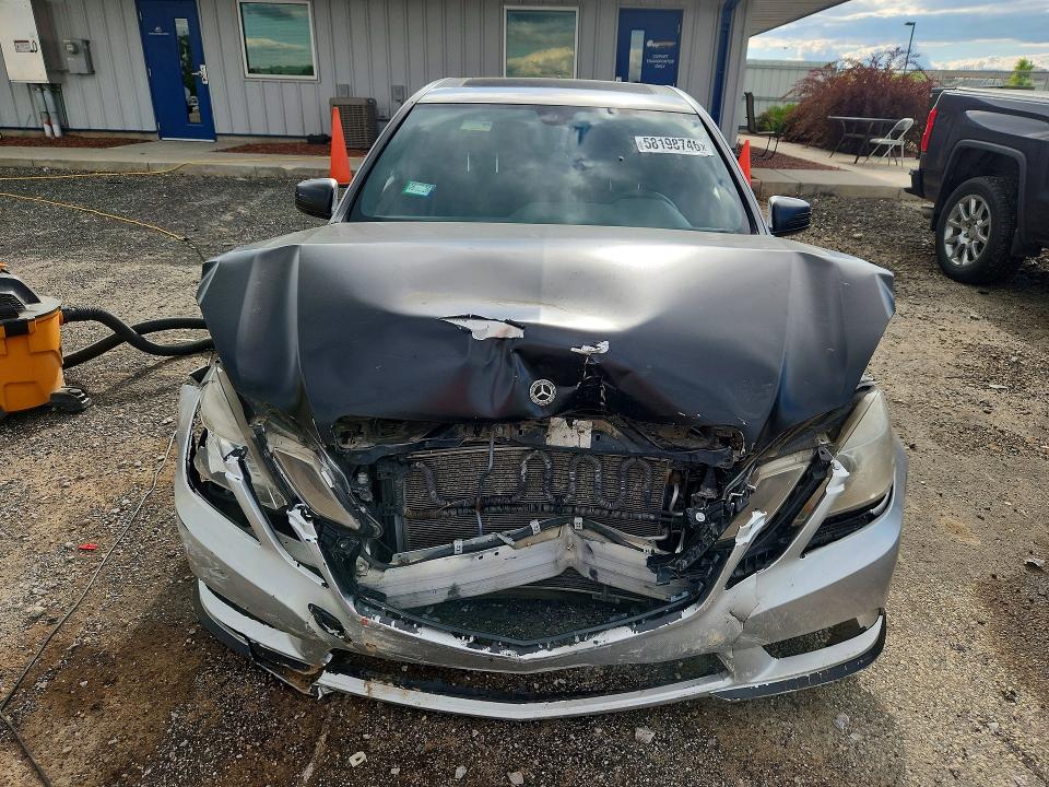 2011 Mercedes-benz E-class VIN WDDHF8HB2BA490417 COPART salvage auction — FRONT END, Id - Salvage Certificate Of Title, sold $375 on 2026-07-09 (photo 5)