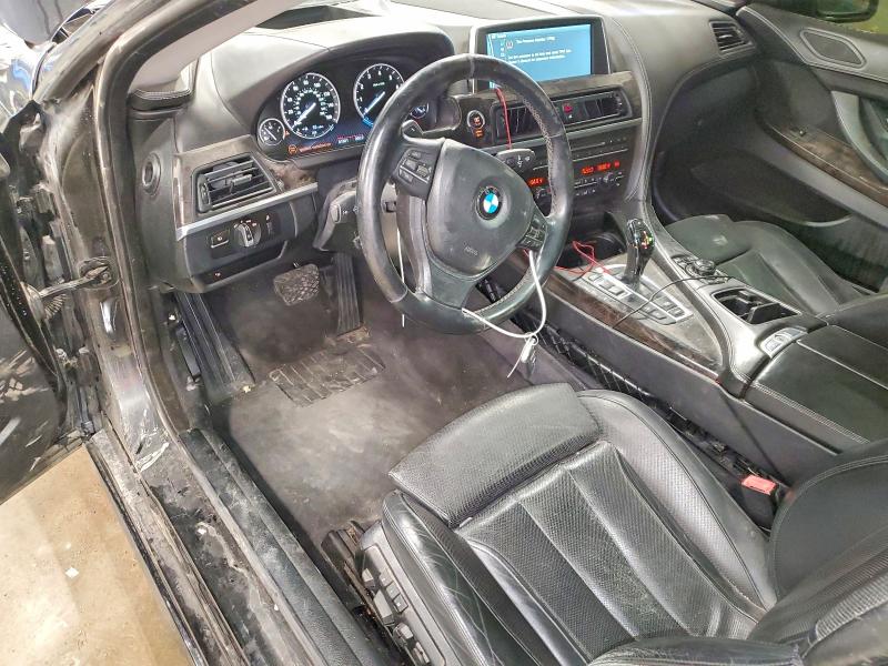 2013 BMW 6er VIN WBAYM1C59DDZ02601 COPART salvage auction — FRONT END, Ut - Certificate Of Title, sold $80 on 2026-07-22 (photo 8)