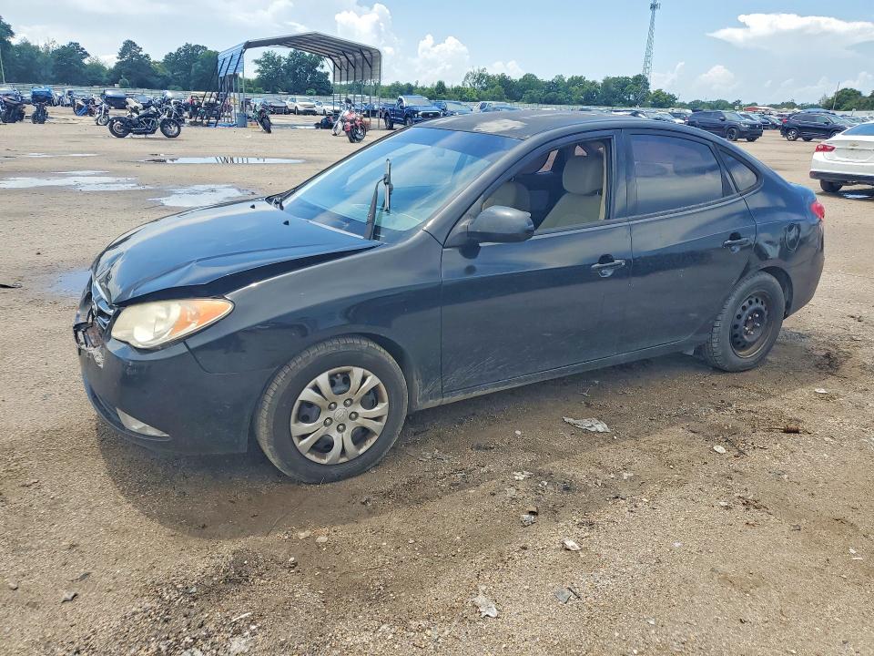 2010 Hyundai Elantra VIN KMHDU4AD8AU934122 COPART salvage auction — FRONT END, Fl - Cert Of Ttl-Rebuilt&Slvg Rbld, sold $300 on 2026-07-02 (photo 1)
