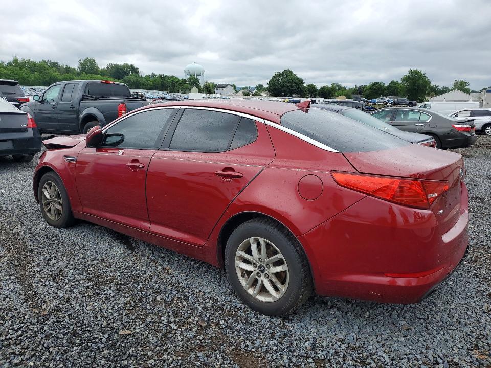 2011 Kia Optima VIN KNAGM4A79B5086756 COPART salvage auction — FRONT END, NJ - CERT OF TITLE-SALVAGE (P), sold $350 on 2026-07-02 (photo 2)