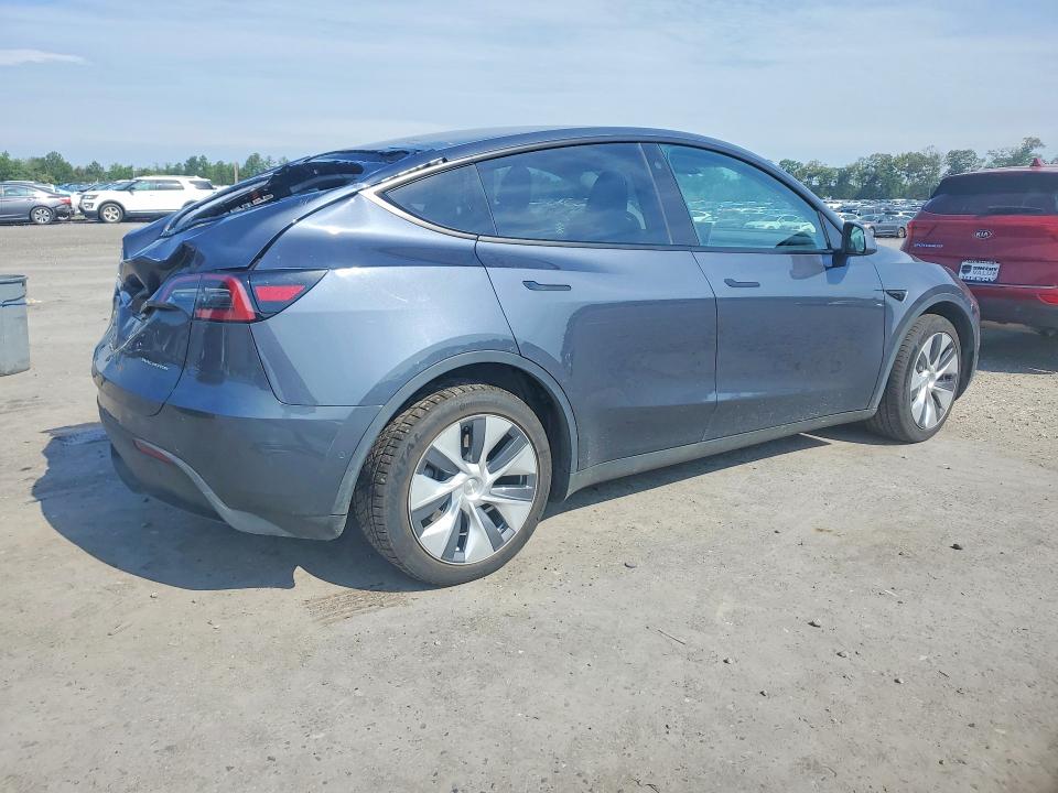 2023 Tesla VIN 7SAYGDEEXPA023369 COPART salvage auction — REAR END, Va - Cert Of Title - Salvage, sold $9,800 on 2026-07-08 (photo 3)