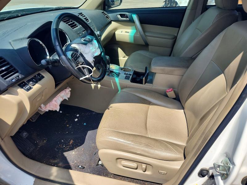 2011 Toyota Highlander VIN 5TDZK3EH4BS043645 COPART salvage auction — FRONT END, Ms - Cert Of Title-Salvaged, sold $2,750 on 2026-07-22 (photo 7)