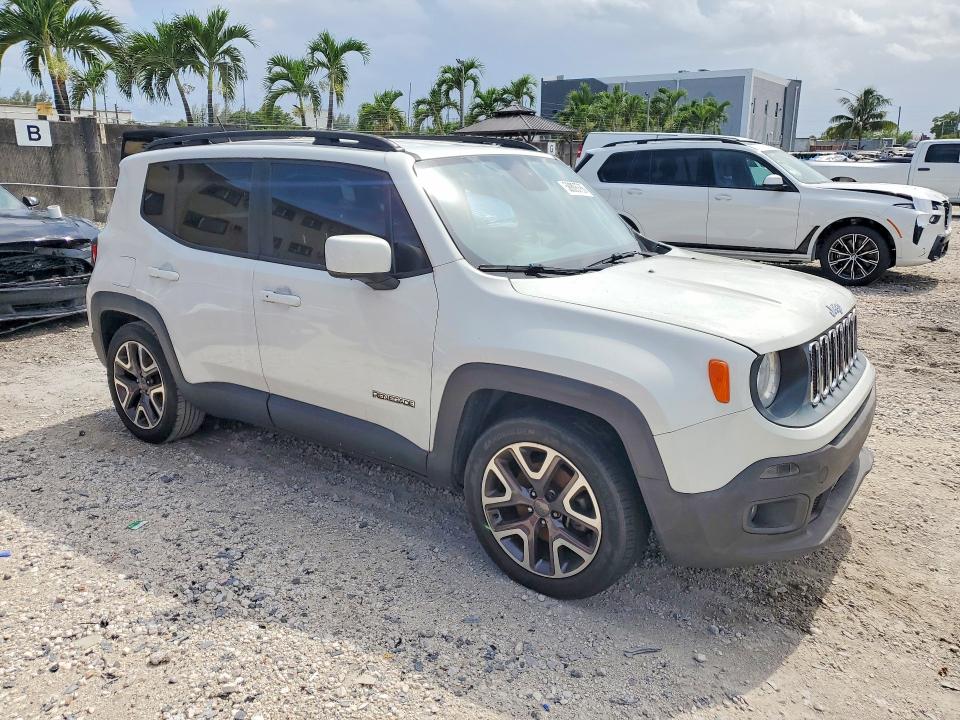 2017 Jeep Renegade VIN ZACCJABB1HPE41219 COPART salvage auction — MINOR DENT/SCRATCHES, MT - CERTIFICATE OF TITLE, sold $1,200 on 2026-07-31 (photo 4)