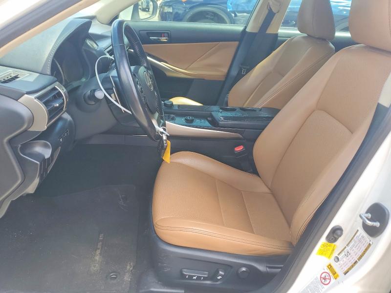 2016 Lexus Is VIN JTHBA1D23G5008323 COPART salvage auction — FRONT END, Ga - Certificate Of Title, sold $2,350 on 2026-07-24 (photo 7)