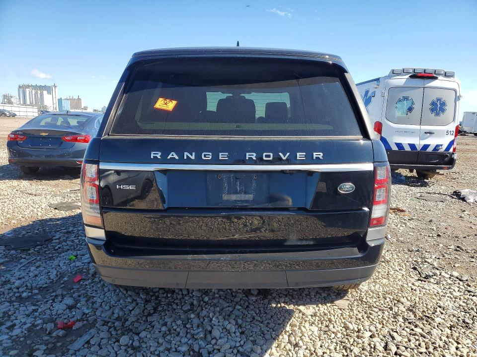 2016 Land rover VIN SALGS2PF6GA290482 COPART salvage auction — MINOR DENT/SCRATCHES, Il - Certificate Of Title, sold $4,200 on 2026-07-17 (photo 6)