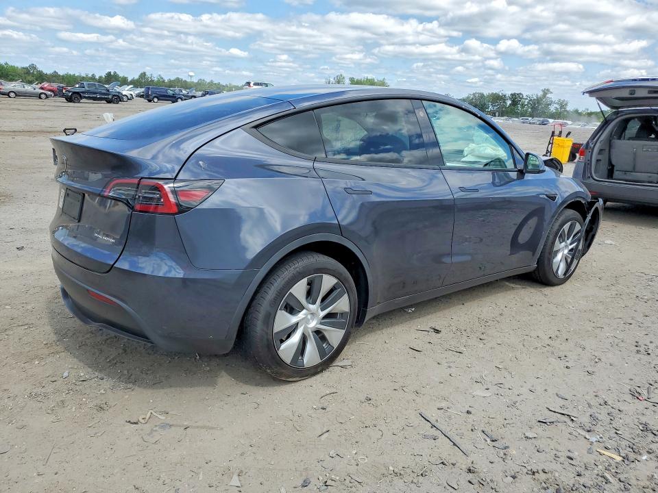 2023 Tesla Model y VIN 7SAYGDEE1PF614595 COPART salvage auction — FRONT END, Va - Cert Of Title - Salvage, sold $7,600 on 2026-07-08 (photo 3)