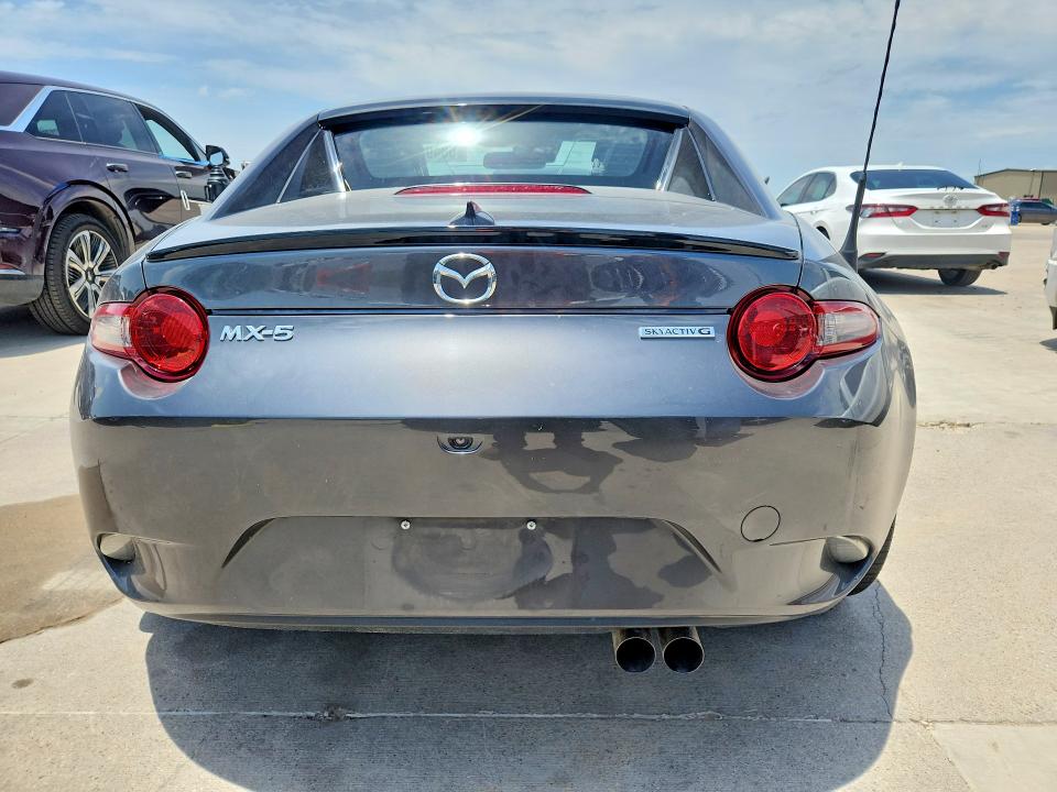 2021 Mazda Mx-5 VIN JM1NDAL73M0455598 COPART salvage auction — FRONT END, Tx - Salvage Vehicle Title, sold $9,500 on 2026-07-30 (photo 6)