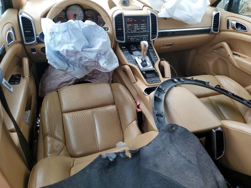 2012 Porsche Cayenne VIN WP1AE2A26CLA92332 COPART salvage auction — FRONT END, Tx - Certificate Of Title, sold $825 on 2026-07-07 (photo 8)
