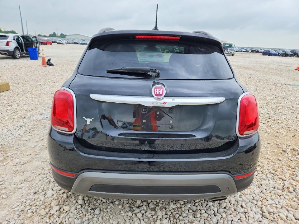 2017 Fiat 500 VIN ZFBCFXCB2HP582092 COPART salvage auction — FRONT END, Tx - Salvage Vehicle Title, sold $1,100 on 2026-08-13 (photo 6)