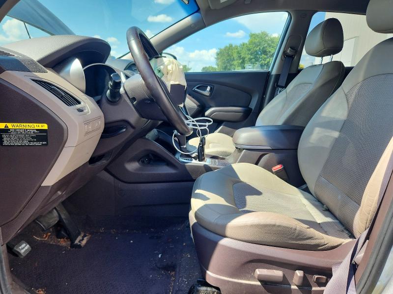 2015 Hyundai Tucson VIN KM8JU3AG0FU115832 COPART salvage auction — FRONT END, FL - CERT OF TITLE SLVG REBUILDABLE, sold $1,900 on 2026-07-22 (photo 7)