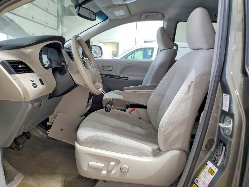 2012 Toyota Sienna VIN 5TDKK3DC2CS192953 COPART salvage auction — MECHANICAL, Wv - Certificate Of Title, sold $1,550 on 2026-07-28 (photo 7)