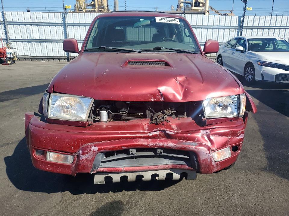2002 Toyota 4runner VIN JT3GN86R220247872 COPART salvage auction — FRONT END, Ca - Salvage Certificate, sold $1,000 on 2026-07-13 (photo 5)